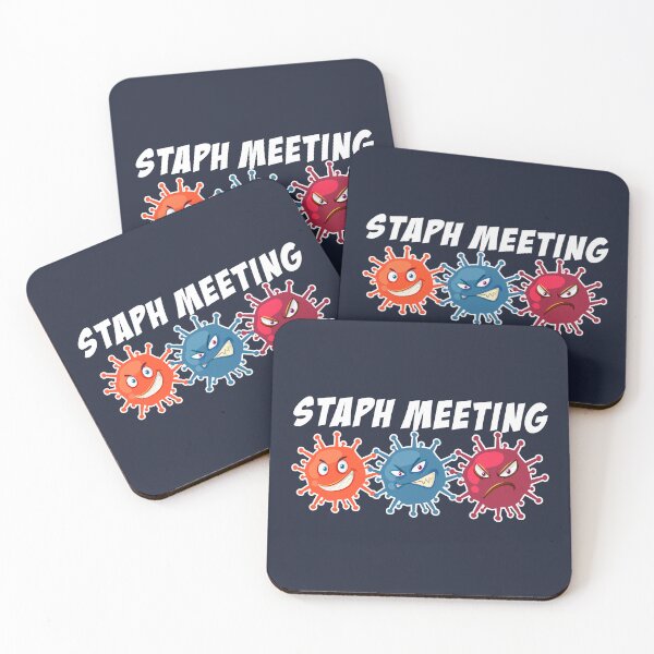 Item preview, Microbiologist Staph Meeting Funny Biology Science Laboratory  designed and sold by DamnGoodDesign.