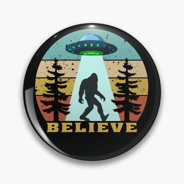 Item preview, Vintage Bigfoot  UFO alien believe  designed and sold by osamamohamad.
