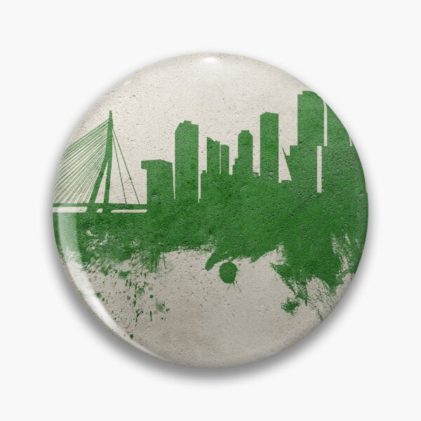 Item preview, Rotterdam The Netherlands Skyline designed and sold by ArtPrints.