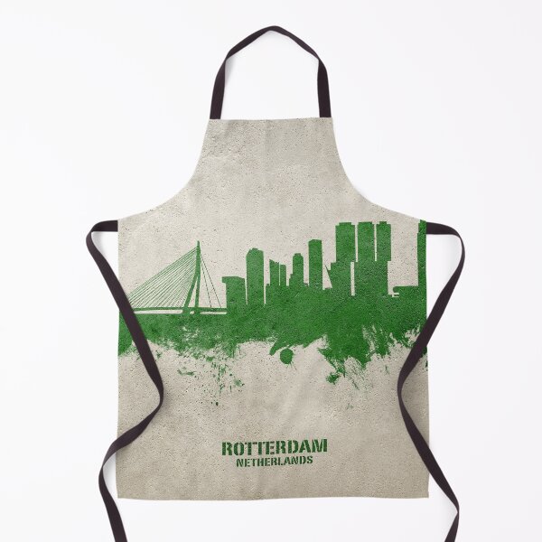 Item preview, Rotterdam The Netherlands Skyline designed and sold by ArtPrints.