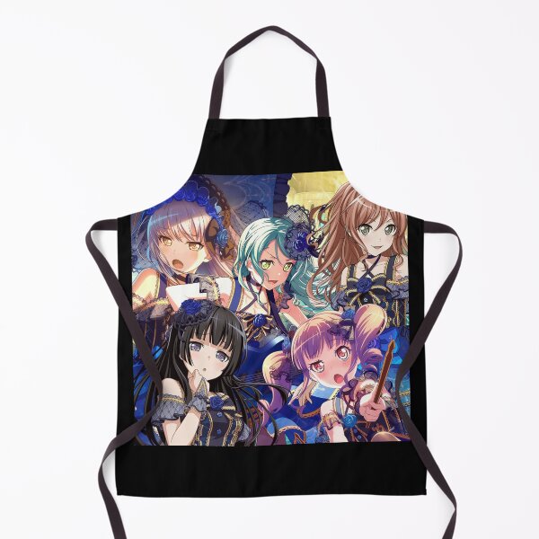 Item preview, BanG Dream Bandori Sayo Yukina Rinko Ako Lisa Rainy Blue Rose edit designed and sold by Galileo Majors.