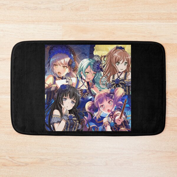Item preview, BanG Dream Bandori Sayo Yukina Rinko Ako Lisa Rainy Blue Rose edit designed and sold by Galileo Majors.
