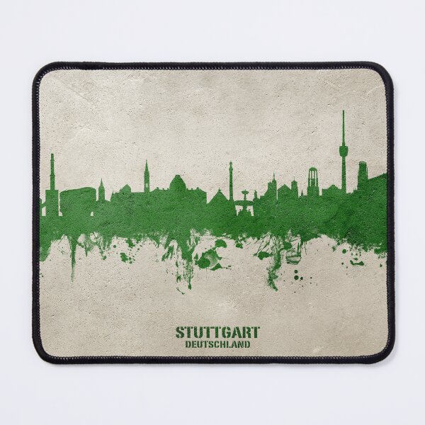 Item preview, Stuttgart Germany Skyline designed and sold by ArtPrints.