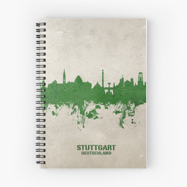 Artikelvorschau, Stuttgart Germany Skyline entworfen und verkauft von ArtPrints.