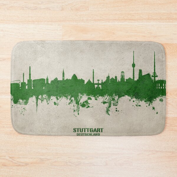 Item preview, Stuttgart Germany Skyline designed and sold by ArtPrints.