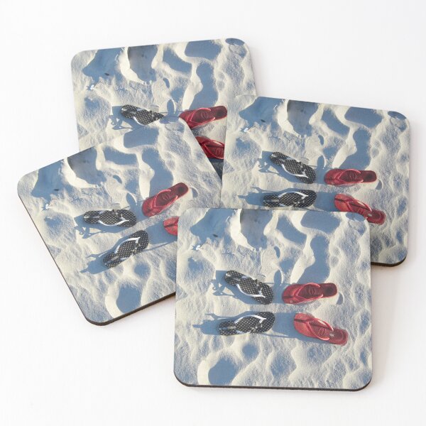 Item preview, flipflops on the beach designed and sold by Liesl Kustermann.