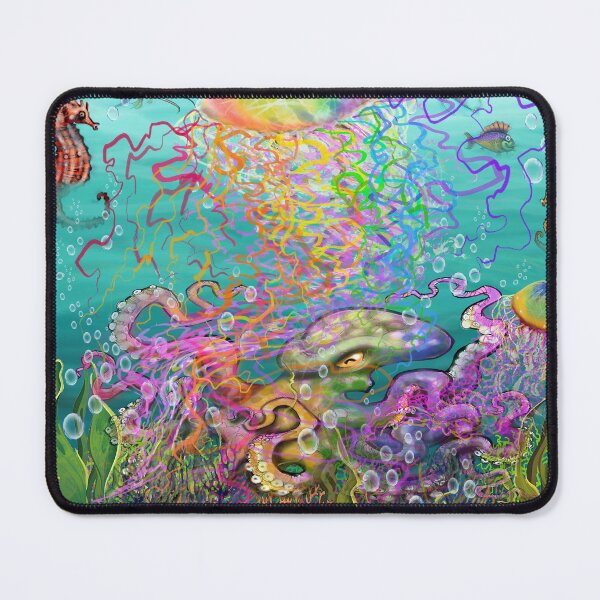 Item preview, Rainbow Jellyfish and Friends designed and sold by Kevin Middleton.