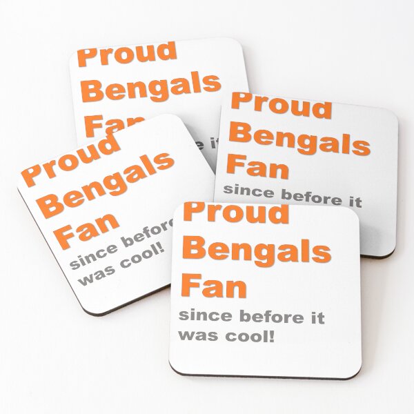 Item preview, Proud Bengals Fan designed and sold by STMCreative.