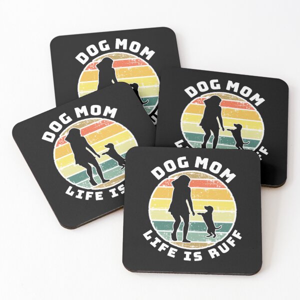 Item preview, Dog mom life is ruff. designed and sold by Umiska.