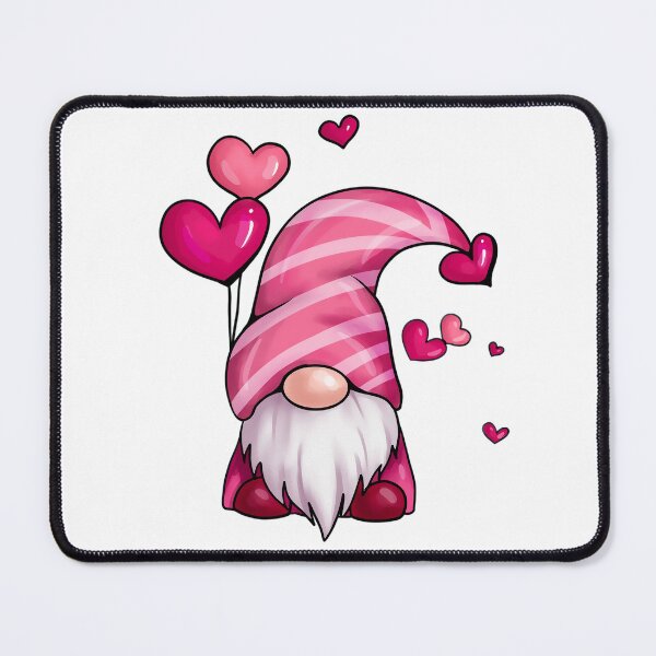 Item preview, Valentine Gnome - Day Pink Heart designed and sold by Cosix.