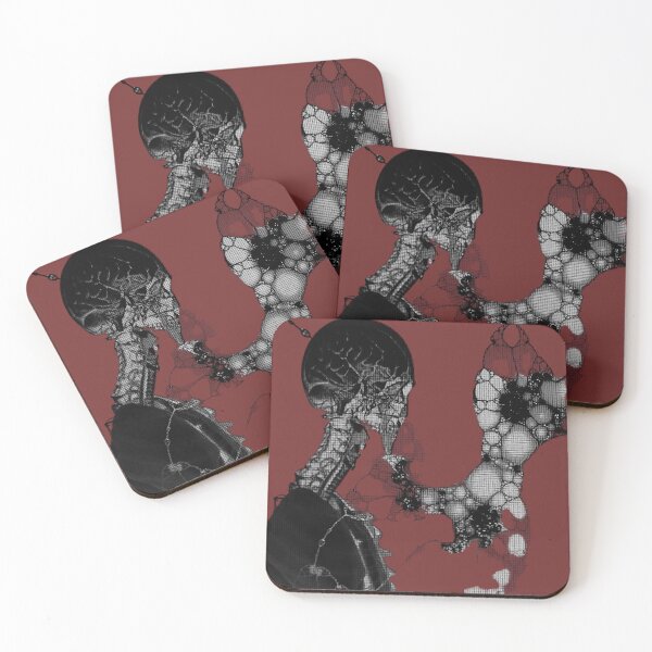 Item preview, skeleton, skull, bones, cells, human anatomy, biology, x-ray image, designed and sold by NessArtByEwa.
