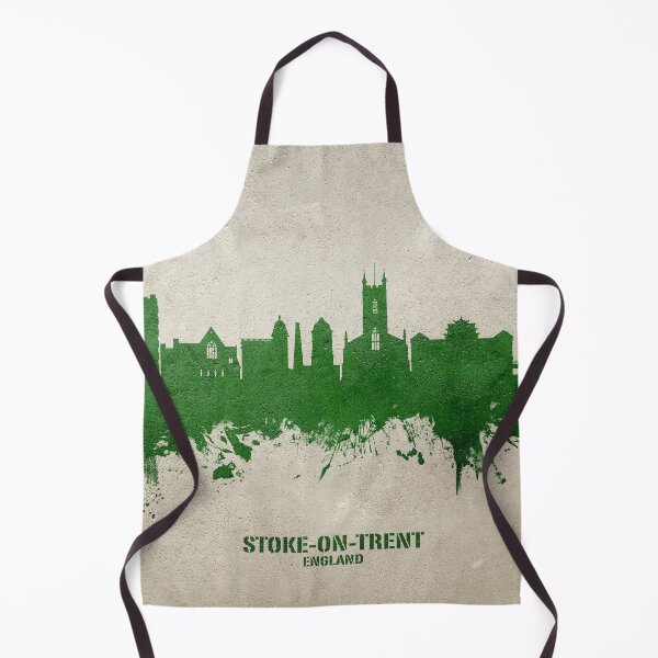 Item preview, Stoke-on-Trent England Skyline designed and sold by ArtPrints.