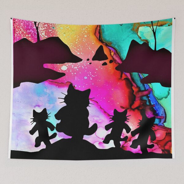 Item preview, cats into the exotic horizon designed and sold by XXgooddeedXX.