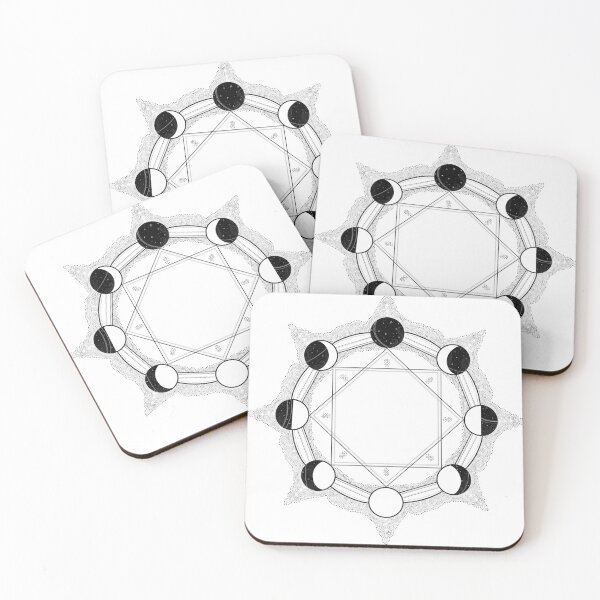 Item preview, Lunar Phase designed and sold by Amy-Illustrates.
