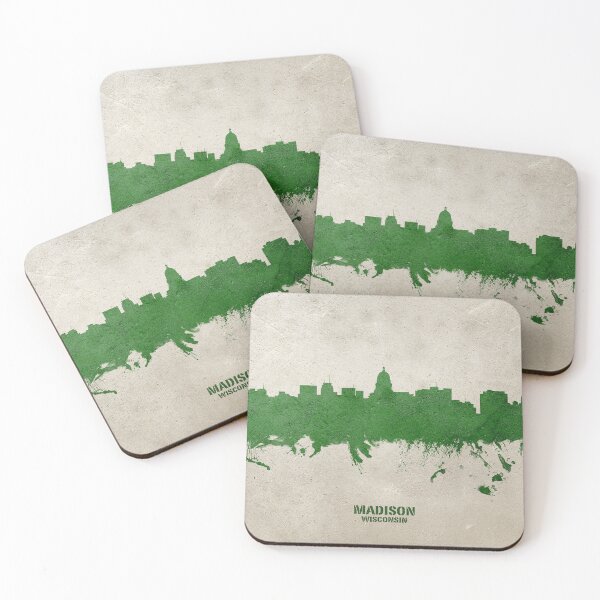 Item preview, Madison Wisconsin Skyline designed and sold by ArtPrints.