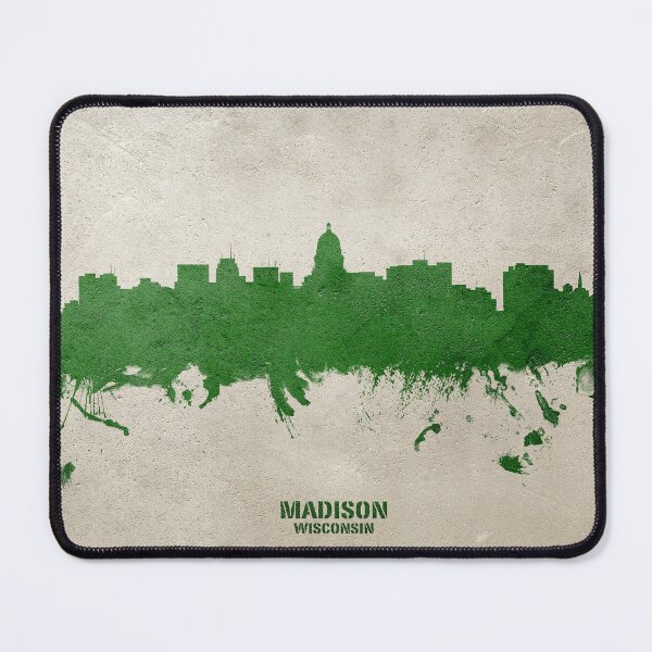 Artikelvorschau, Madison Wisconsin Skyline entworfen und verkauft von ArtPrints.