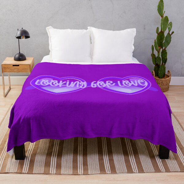 Item preview, Looking for Love (Purple on Plum) designed and sold by PawsitiveMum.