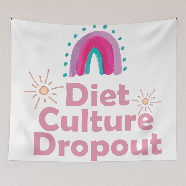 Item preview, Diet Culture Dropout - Anti-diet culture designed and sold by Bexxadoodles.