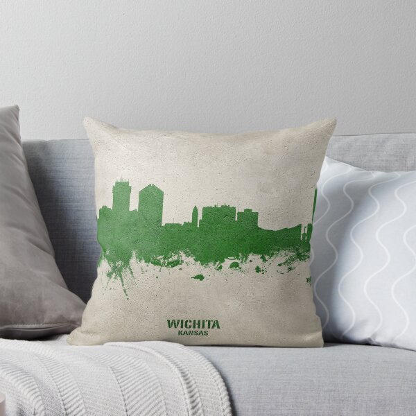 Artikelvorschau, Wichita Kansas Skyline entworfen und verkauft von ArtPrints.