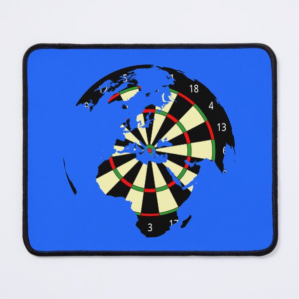 Item preview, Darts board world sport drawing designed and sold by Blondiabshop.