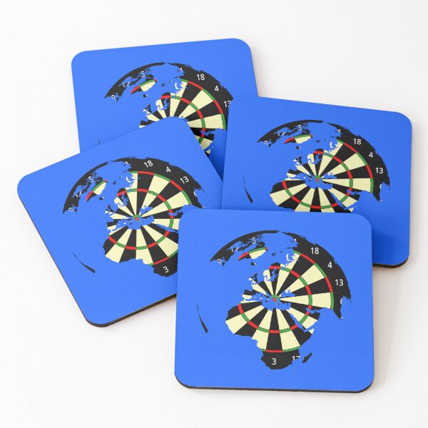 Item preview, Darts board world sport drawing designed and sold by Blondiabshop.