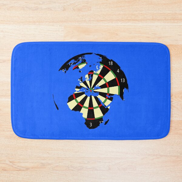 Item preview, Darts board world sport drawing designed and sold by Blondiabshop.