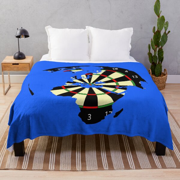 Item preview, Darts board world sport drawing designed and sold by Blondiabshop.
