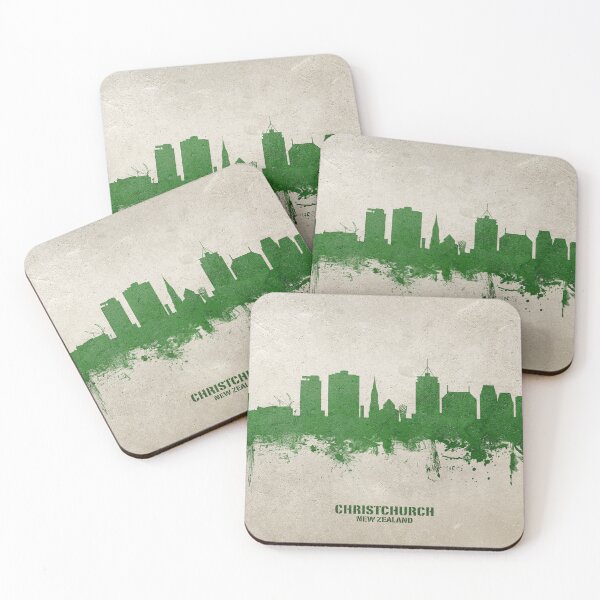 Item preview, Christchurch New Zealand Skyline designed and sold by ArtPrints.