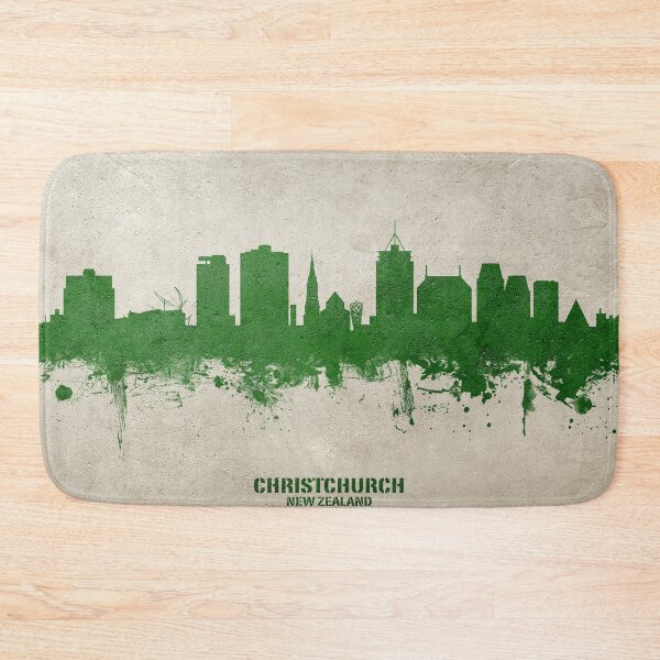 Artikelvorschau, Christchurch New Zealand Skyline entworfen und verkauft von ArtPrints.