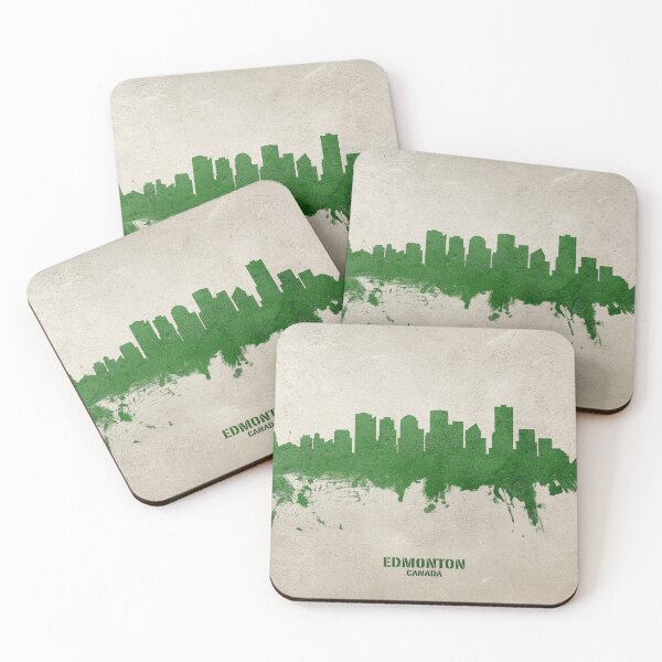 Item preview, Edmonton Canada Skyline designed and sold by ArtPrints.