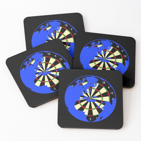 Item preview, Darts board world sport drawing designed and sold by Blondiabshop.