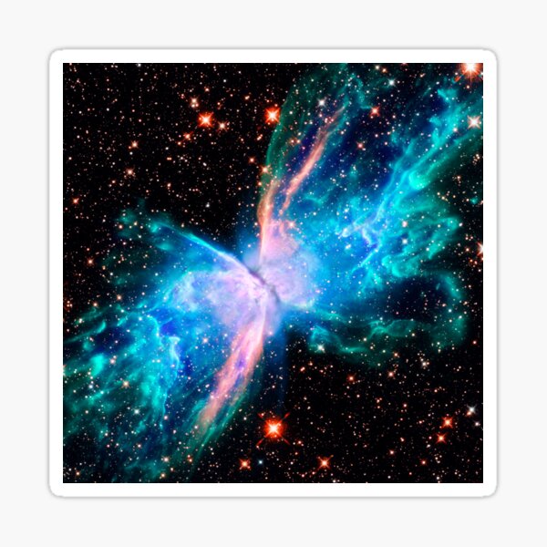 Butterfly Nebula Sticker