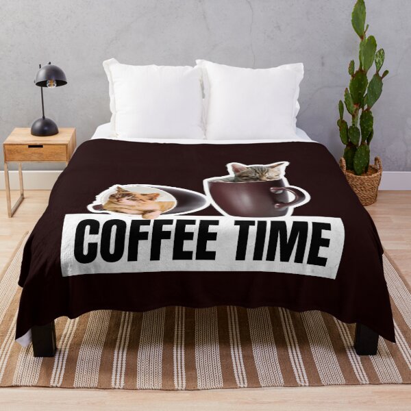 Item preview, Kitty Coffee Time designed and sold by MeowMerch.