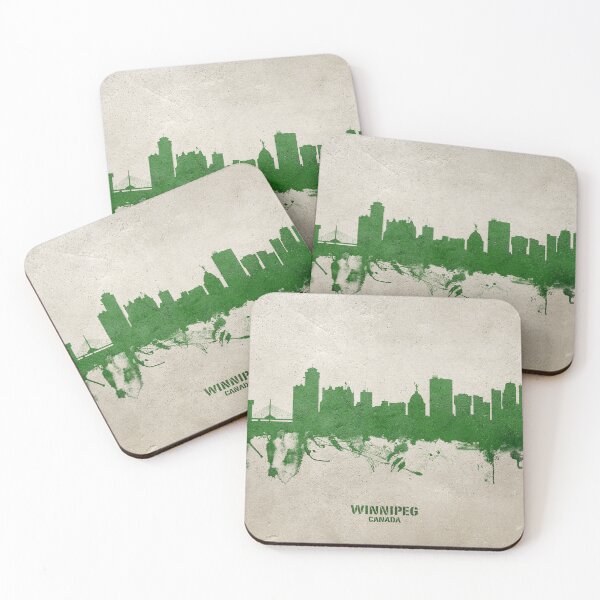 Item preview, Winnipeg Canada Skyline designed and sold by ArtPrints.