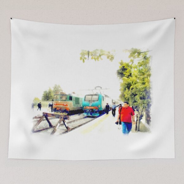 Item preview, Train station designed and sold by Giuseppe Cocco.