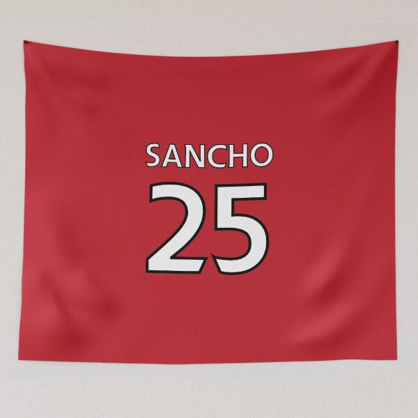Item preview, Camiseta Jadon Sancho Hombre United designed and sold by LakeshowThreads.