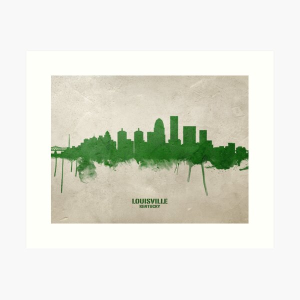 Item preview, Louisville Kentucky Skyline designed and sold by ArtPrints.