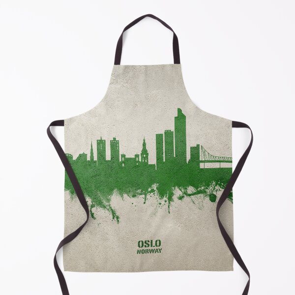 Item preview, Oslo Norway Skyline designed and sold by ArtPrints.