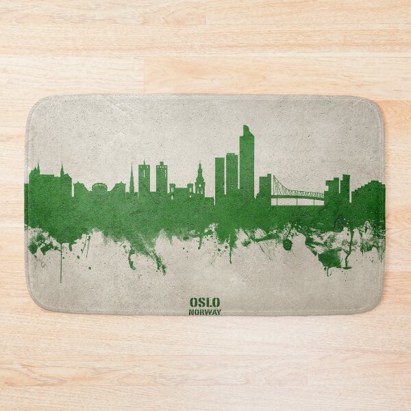 Item preview, Oslo Norway Skyline designed and sold by ArtPrints.