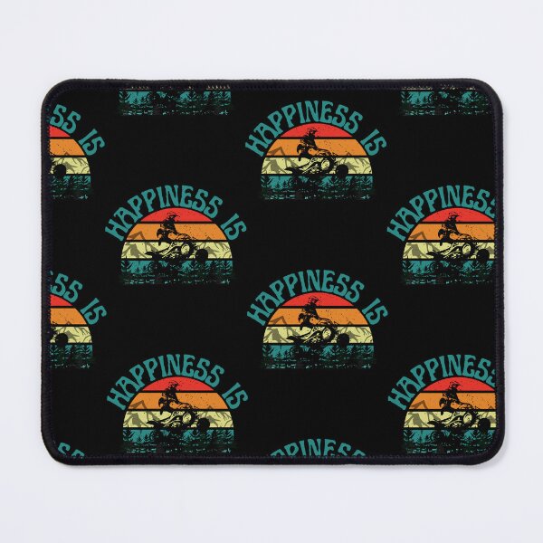 Item preview, Happiness is Four Wheeling Guy -Motocross designed and sold by Rally-Girl.