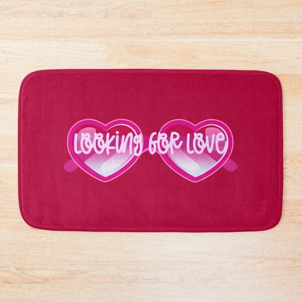 Item preview, Looking for Love (Pink on Dk. Pink) designed and sold by PawsitiveMum.