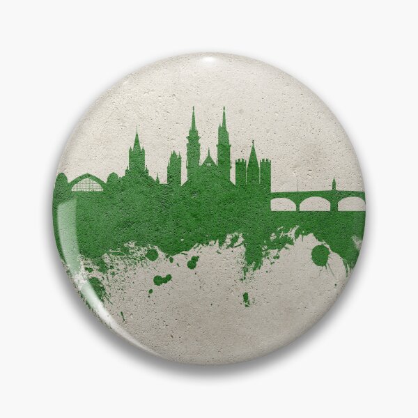 Item preview, Basel Switzerland Skyline designed and sold by ArtPrints.