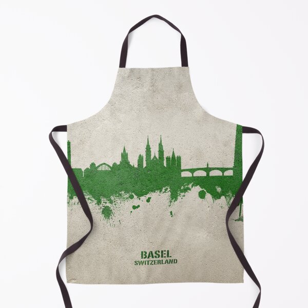 Item preview, Basel Switzerland Skyline designed and sold by ArtPrints.