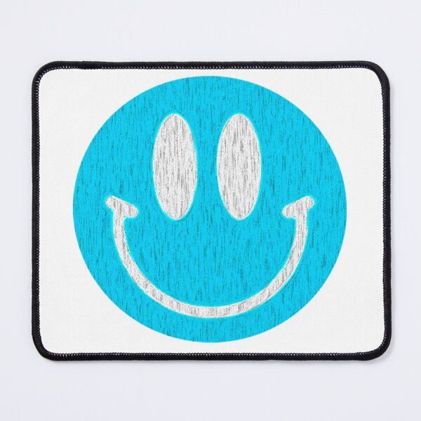 Item preview, Happy Smiling Face, Shabby, Blue designed and sold by Maculele.