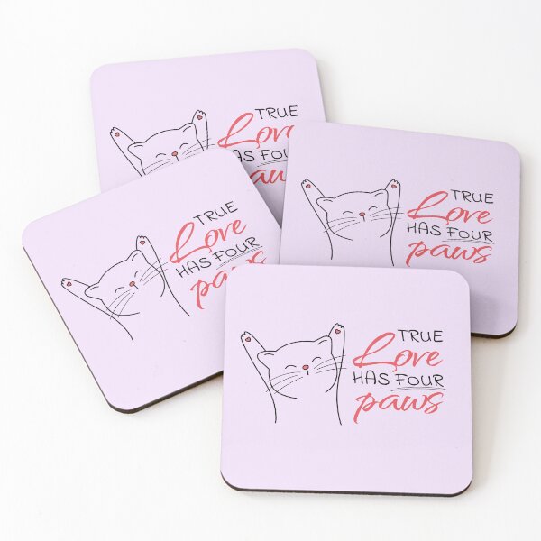 Item preview, True Love Has Four Paws - Clever designed and sold by ElPatron258366.