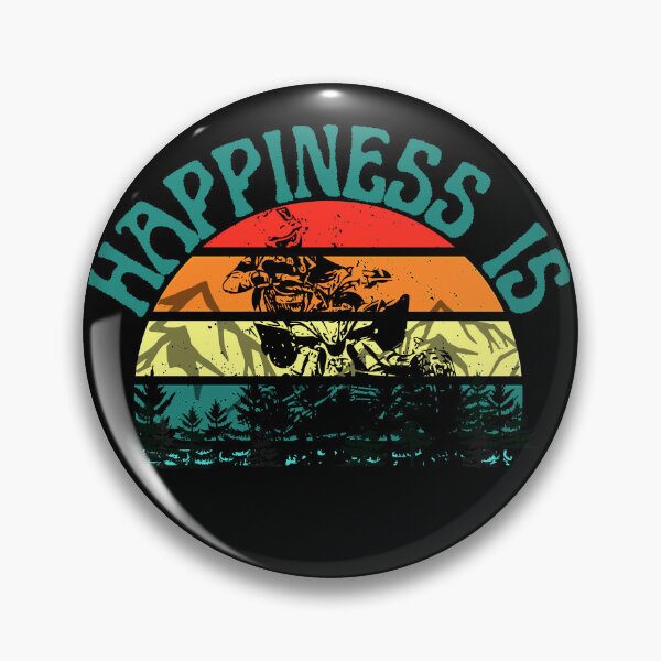 Item preview, Happiness is Four Wheeling Guy -Motocross designed and sold by Rally-Girl.