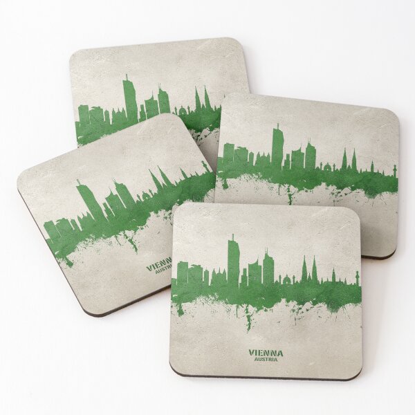 Item preview, Vienna Austria Skyline designed and sold by ArtPrints.