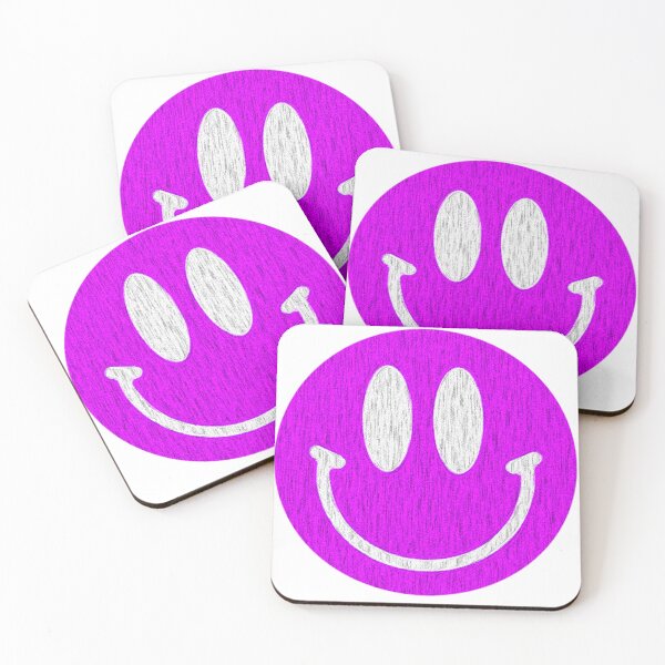 Item preview, Happy Smiling Face, Shabby, Purple, designed and sold by Maculele.