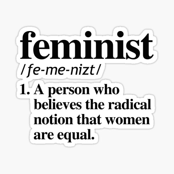 Artikel-Vorschau von Feministische Definition, designt und verkauft von partyfarty.
