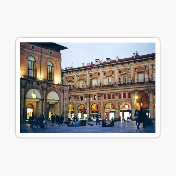 Item preview, Vista di Piazza Maggiore designed and sold by LUNAMORADA.